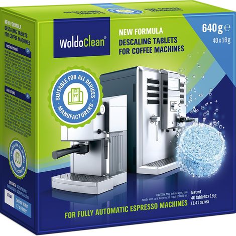 Détartrant Machine à Café en Pastilles - 40 Doses de 16 g (1/5)
