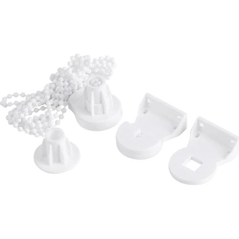 Kit de réparation de chane de poulie latérale pour store enrouleur de 25 mm, support d'embrayage, habillage de fenêtre (1/4)