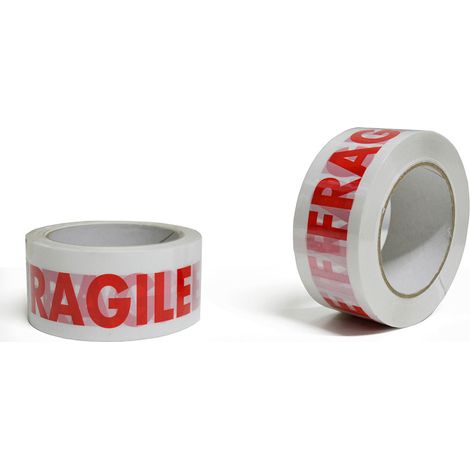 Verpackungs-Klebeband "Fragile" 50mm x 66m - Geko