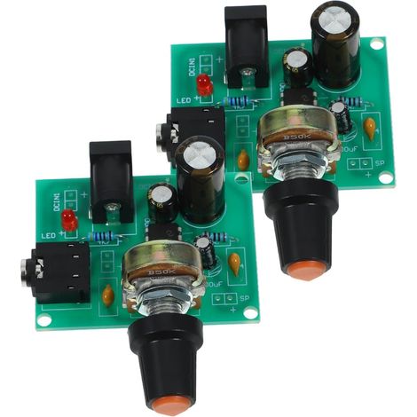 Kit de carte amplificateur audio LM386 2 jeux de 3 modules 12V Ultra (1/5)