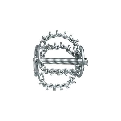 ROTHENBERGER Testina a catena SP con 4K e anello, 16K, 30mm - 72182