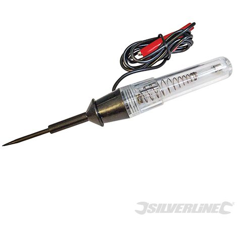Testeur de circuit Silverline 633597 câble isolé 900 mm