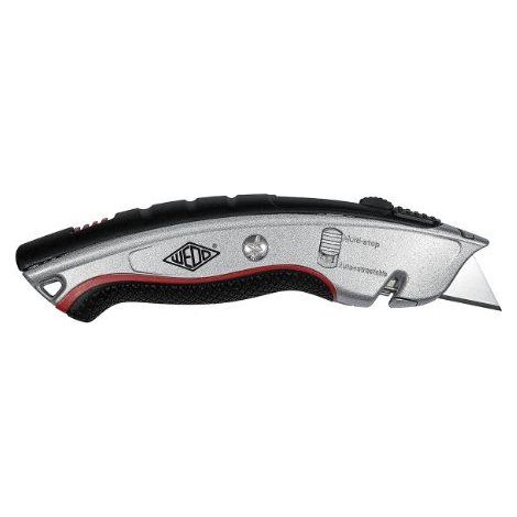 Wedo 078850 Profi Plus Safety Cutter, Incluse 5 Lame di Ricambio (1/4)