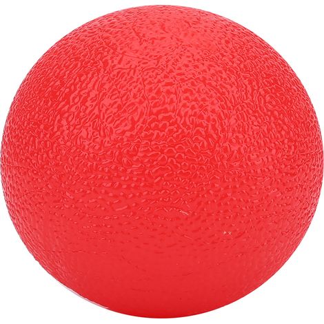 Balle de Massage en Silicone pour la Force des Doigts et Anti-Stress (Rouge 25) (1/2)