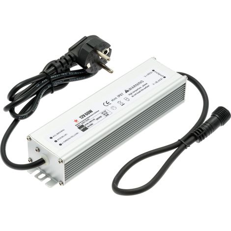 Ricambio trasformatore opzionale per luci a led con Spina Europea IP44 e connettore femmina GS (1/2)
