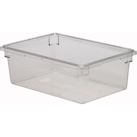 Boîte de stockage Polycarbonate 49.2L Transparent - Lot de 4 - Cambro