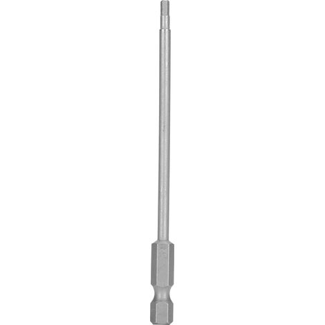 Embout de tournevis hexagonal interne de 2,5 mm, embout de tournevis électrique trempé avec pointe magnétique, S1/4 100 mm (1/5)