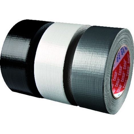 tesa 4613 Gewebeklebeband Duct Tape, 50 m × 50 mm, schwarz (1/3)
