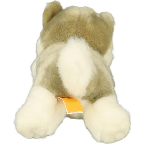 Peluche Husky réaliste, jouet en peluche pour enfants, oreiller en peluche, compagnon idéal pour dormir (1/5)