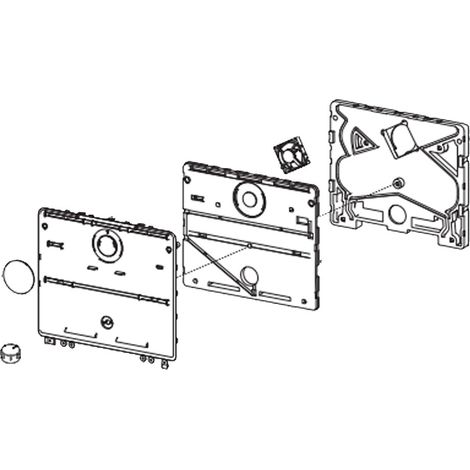 Ersatzteil - Originale Verdampferabdeckung -  - SAMSUNG