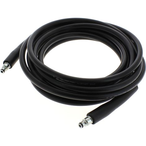 Flexible haute pression 5 mètres – Tuyau compatible nettoyeurs haute pression Black & Decker, Mac Allister, Michelin – Longueur 5m