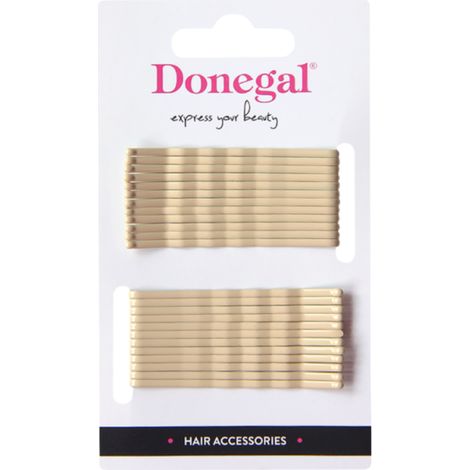 Horquillas Donegal color beige, 6 cm, 24 unidades. (1/3)