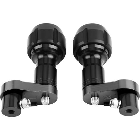 Coussin de protection chute guidon CNC pour Kawasaki Ninja 400 2018, protège-carénage noir, kit de crash slider anti-chute moto. (1/5)