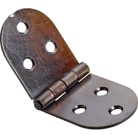 Hettich Scharnier Stahl 31 x 80 mm antik Winkelbeschlag