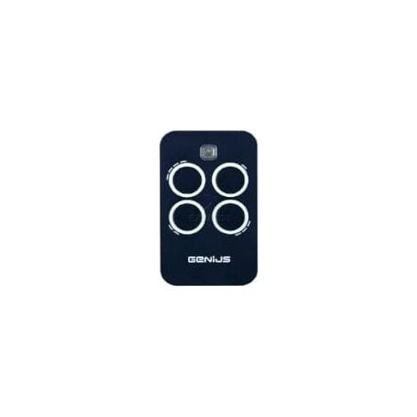 Neptune – Télécommande GENIUS ECHO TX4 – Fréquence 433.92 MHz – Programmation directe dans le récepteur – Compatible avec dispositifs domotiques