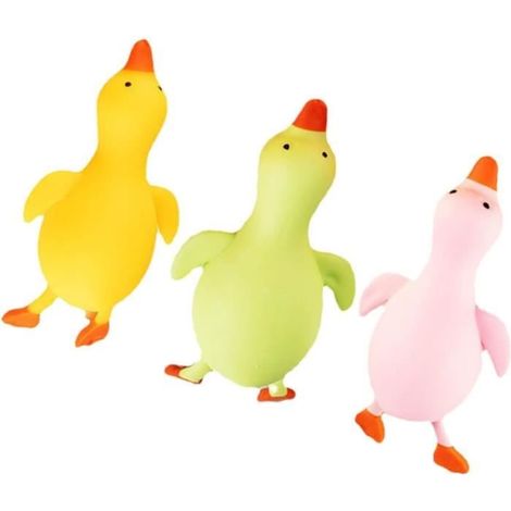 Jouet De Canard Extensible Balle Anti-Stress - 3 Pièces - Jouet De Décompression pour Animaux (1/4)