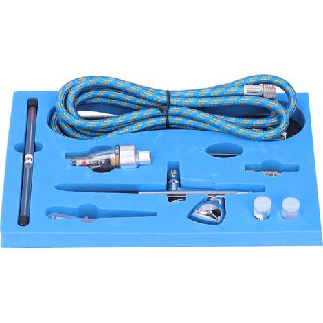 Kit aérographe G1/8, pistolet à peinture, outil artistique pour le modélisme et la décoration intérieure. (1/5)
