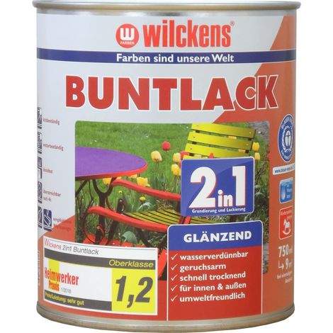 2 en 1 Multicolore Vernis Brillant, RAL 3000 rouge feu, 750 ml 10430000050 (1/3)
