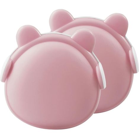Veilleuse à Brancher LED Rose, Lot de 2, Lumière pour Chambre