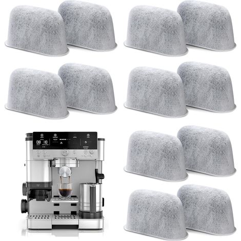 Kaffeezubehör, Wasserfilter für Kaffeemaschinen – 12er-Packung