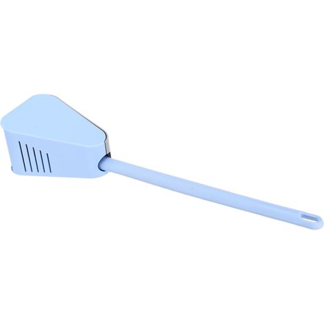 Brosse de Toilette Golf Suspendue à Long Manche pour Nettoyage sans Angle Mort - Salle de Bain Bleue (1/5)