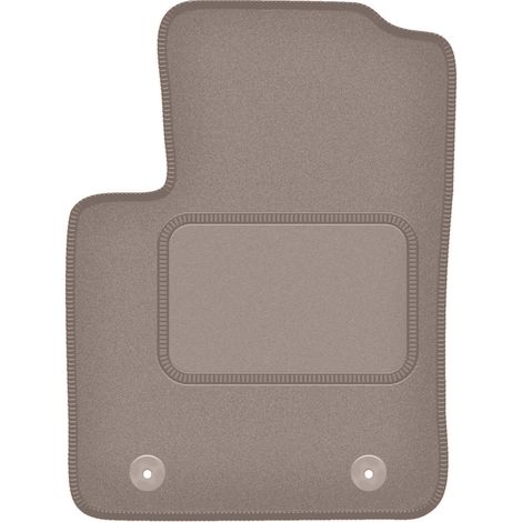 Tapis conducteur beige pour : Ford Ka MK2 FL à hayon (2012-2018)