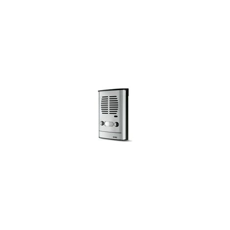 Placa de audio de pared VIMAR - 88T2 de 2 botones, gris claro