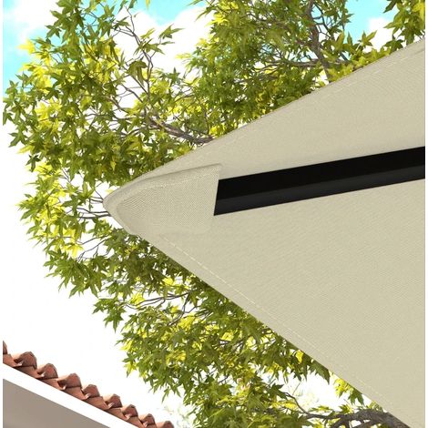 Ersatzdach für Pavillon 298 x 298 cm aus Oxford-Polyester 600D, creme HAVRYA (1/4)