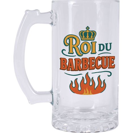 Chope à bière roi du barbecue