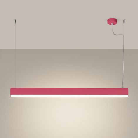 Sollux Farge Plafonnier suspendu à LED rose 4000K (1/5)