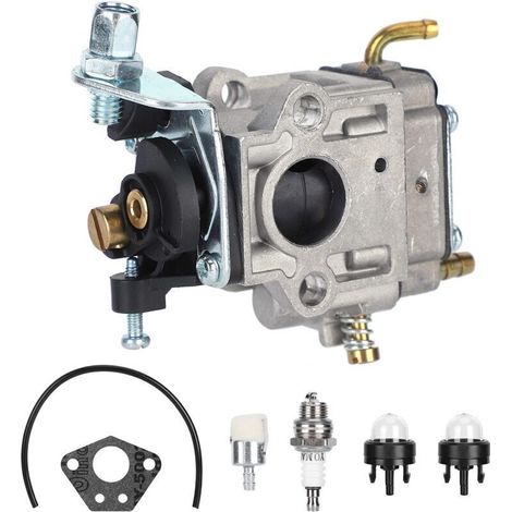 Carburateur de souffleur de feuilles, accessoires de remplacement de souffleur Carburateur en aluminium de haute qualité avec accessoires pour A021001870 A021003940 A021003941 (1/4)