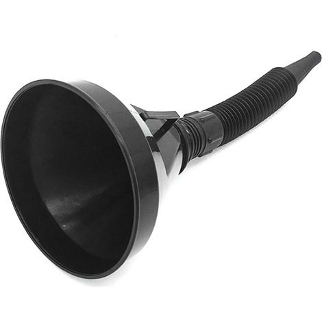 Wide Mouth Oil Funnel with Flexible Extension Hose Mesh Screen Filter for Cars Motorcycles Engine Fueling (1/5)