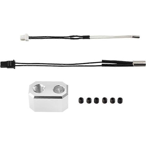 Kit de bloc chauffant avec thermistance 24 V 40 W pour imprimante 3D Prusa MK4 (thermistance, fil chauffant, bloc chauffant, buse). (1/5)