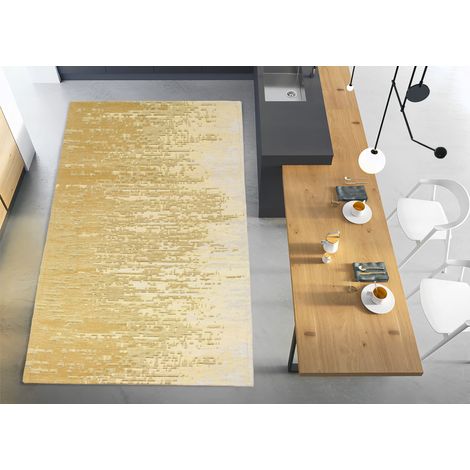Tappeto Passatoia Cucina Corsia Retro Antiscivolo Disegno Tamigi Colore Oro By Suardi, misura55x80coloreOro (1/5)