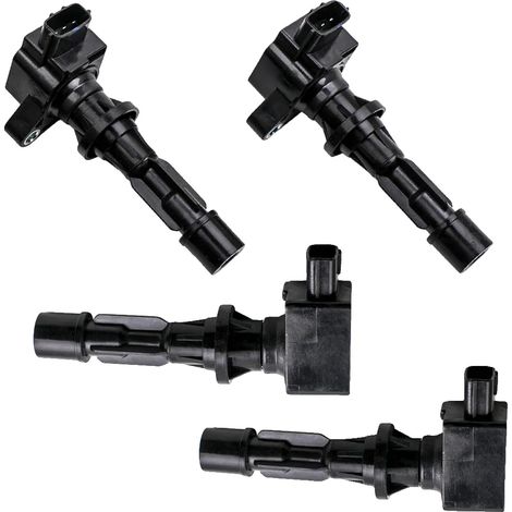 Bobina di accensione, materiali compositi di alta qualità, dimensioni 5,9 x 3,5 x 3,1 pollici, compatibile con Mazda 6 L4 2.3L e 2.5L (2006-2013), bobine di accensione ad alte prestazioni, conforme al (1/4)