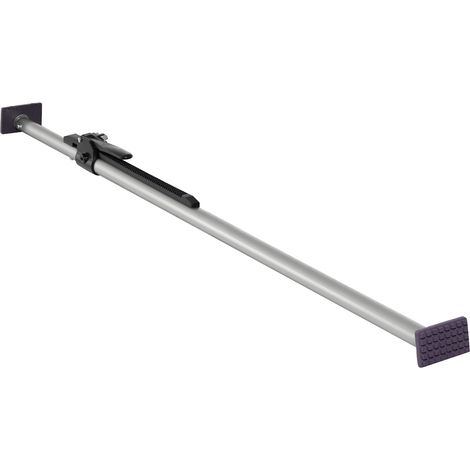 Mophorn Barra Fermacarico Regolabile da 1493 a 1854 mm con Pinze a Cricchetto, Stabilizzatore di Carichi in Acciaio con Piedini Antiscivolo, Barre Telescopiche per Bloccaggio e Scorrimento (1/5)