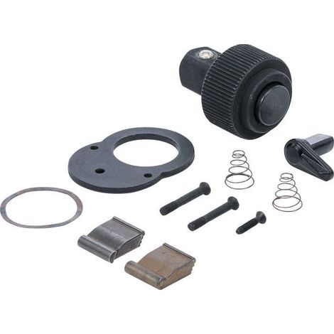 Kit di riparazione per testa a cricchetto - BGS - 637-Rep - Metallo/Plastica - Set completo - 146 grammi