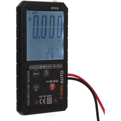 MY81B Digitalmultimeter mit großem Bildschirm, Multifunktions-Touchscreen, automatisches Prüfgerät zur Identifizierung (1/5)