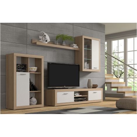Sobremesa Mansonia E27 cuero beige