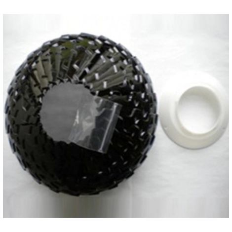 Abat-Jour noir Ø 280mm H178mm Tatou T1-S1 FLOS F7751030