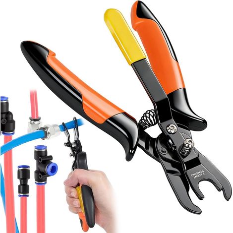 Outils pour tuyaux pneumatiques, pinces à raccord rapide, clés pour tuyaux d'air, accessoires de réparation robustes et durables-AquaForge
