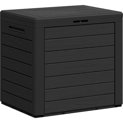 Maison Exclusive - Baule da Giardino Antracite 58,5x46x55 cm in Polipropilene (1/5)