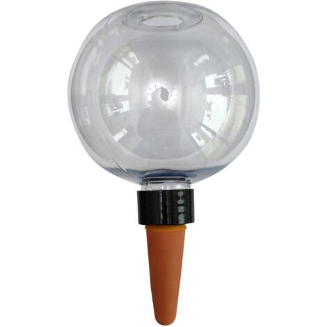 Lot de 2 globes d'arrosage automatiques en plastique pour jardinière, arrosage automatique, ampoules d'arrosage 481,9 g pour plantes d'intérieur, irrigation goutte à goutte, dispositifs d'arrosage ave (1/5)