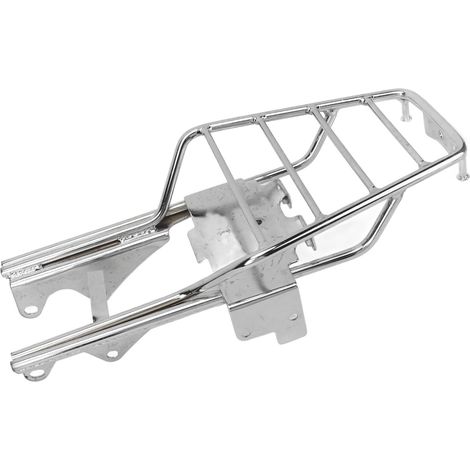 Singe Z50 Z50J Rack de Bagages Arrière, Support sécurisé, Stockage Supplémentaire, Finition Chromée pour les Vélos Classiques, Acier Inoxydable (1/5)