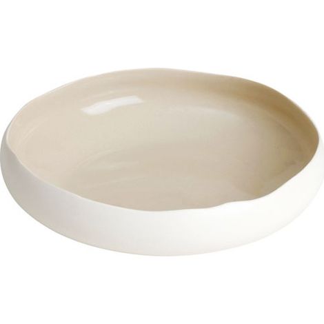 Assiette Creuse Oslo 20cm Design Bicolore Mat/brillant élégant - Amefa Medard De Noblat