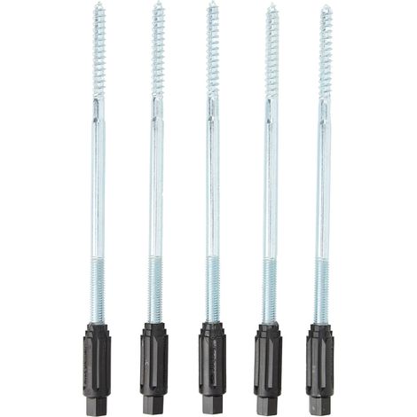 Fischer Thermax 8/160 M6, Kit 20 pz Tasselli per Fissaggio su Cappotto Isolante Max 160 mm, Carichi Medio Leggeri