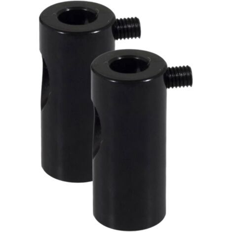 BUNTHAUS Pack de 2 Crochets de Plafond Décentralisateurs Noirs Déplace Lumière Lampes Support Décoratif Décentralisateur pour Lampes Murales ou de Plafond (1/4)