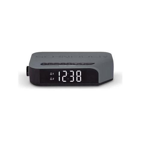 Schneider Electric SC310G Radio-reloj compacto gris