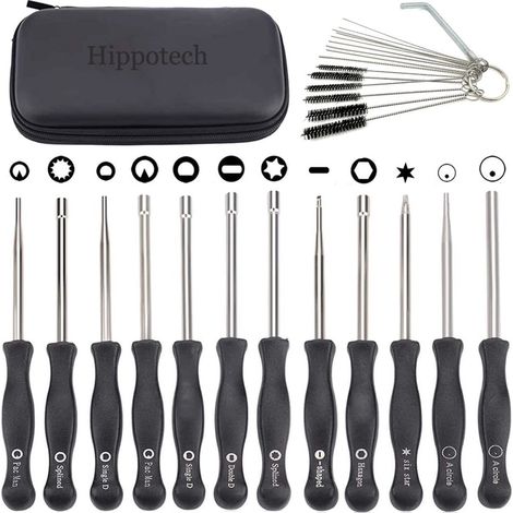 Convient au kit de réglage de carburateur 12 pièces avec tournevis Acircle pour petits moteurs 2 temps pour Husqvarna pour STHIL pour tronçonneuses ECHO (1/5)