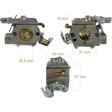 carburateur pour tronçonneuse Oleo-Mac 937 941 942 GS370 (Walbro) WT-781E 2318756AR (1/5)